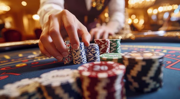 European Roulette betting interface and chat