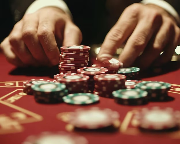 Live dealer blackjack table